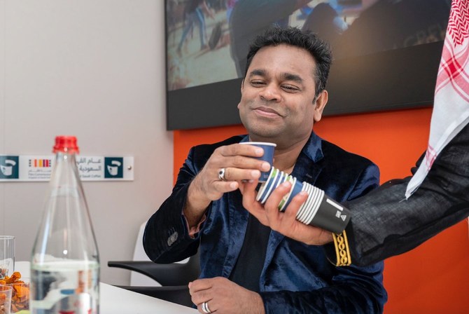 Saudi pavilion hosts Oscar-winning Indian composer A. R. Rahman at Cannes Film Festival