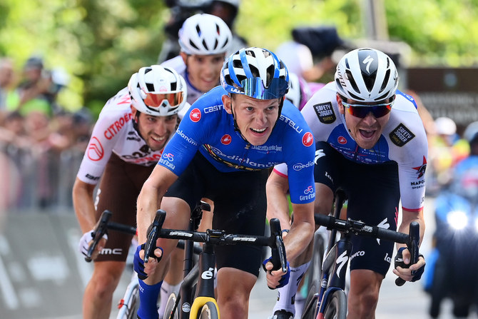 Bouwman rules Giro 19th mountain stage, Carapaz keeps leader’s pink jersey