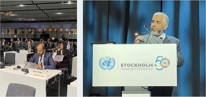 Saudi Arabia uses Stockholm+50 conference as showcase for its efforts to protect the environment