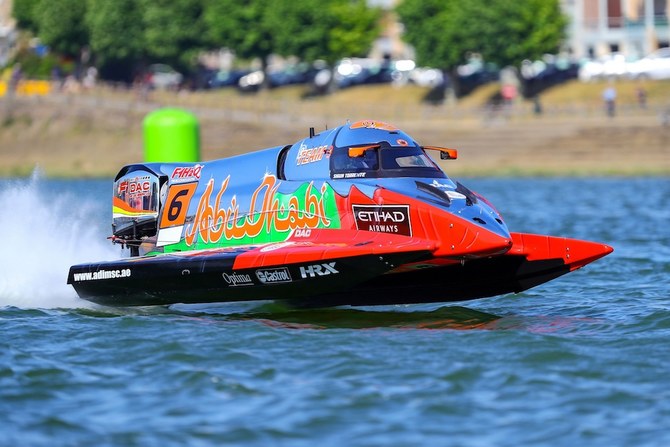 Team Abu Dhabi poised for big charge in F1H20 world title bid in Grand Prix of France powerboat race