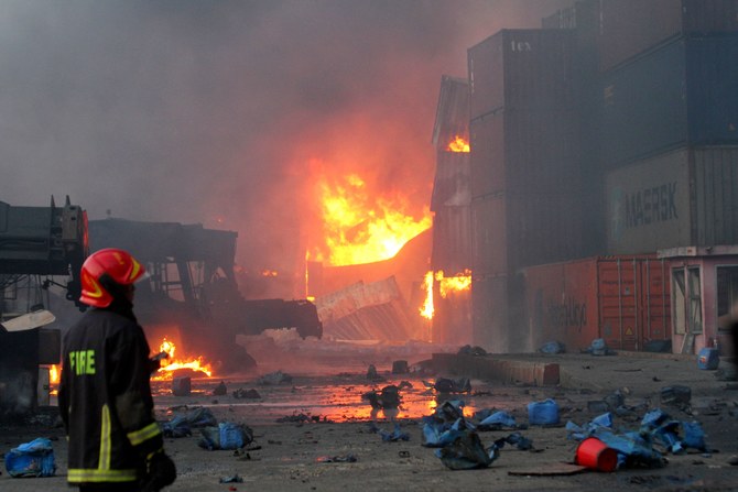 Deadly fire, explosions hit Bangladesh container depot