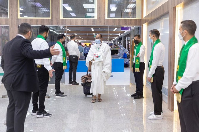 First ‘Makkah Route’ pilgrims arrive in Jeddah from Bangladesh