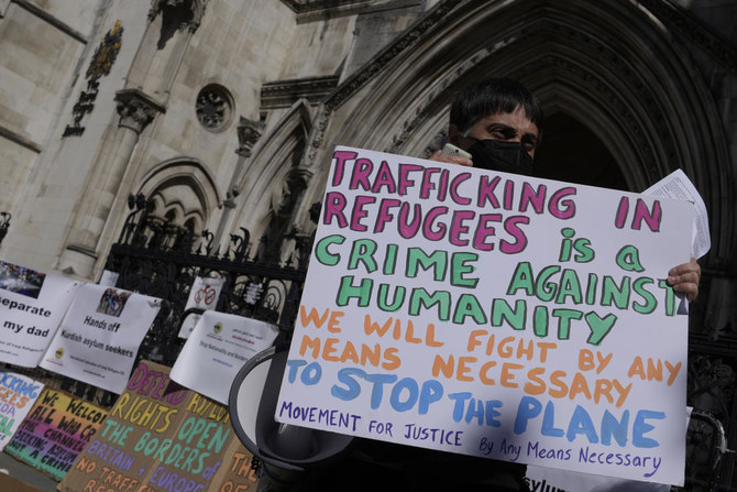 UK court allows first migrant deportation flight to Rwanda