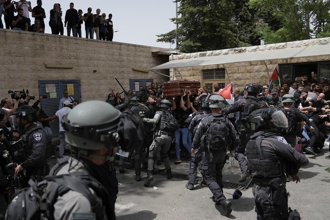 Israel police close probe into Shireen Abu Akleh funeral violence