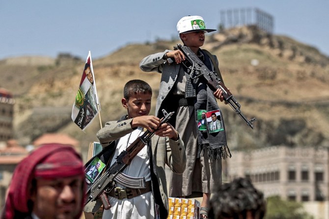 Child soldiers aged 10 ‘are true men,’ say Houthis