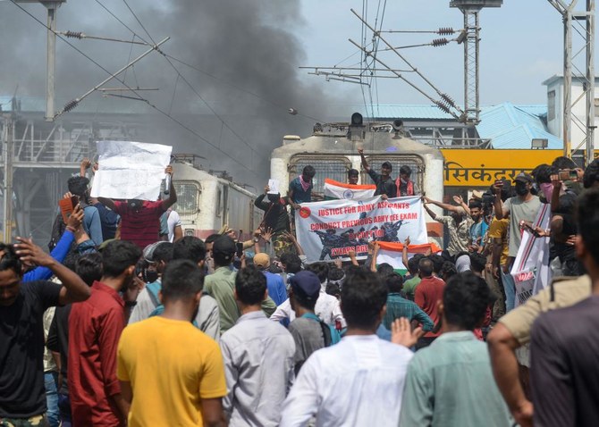 At least one dead in protests over India’s military recruitment policy