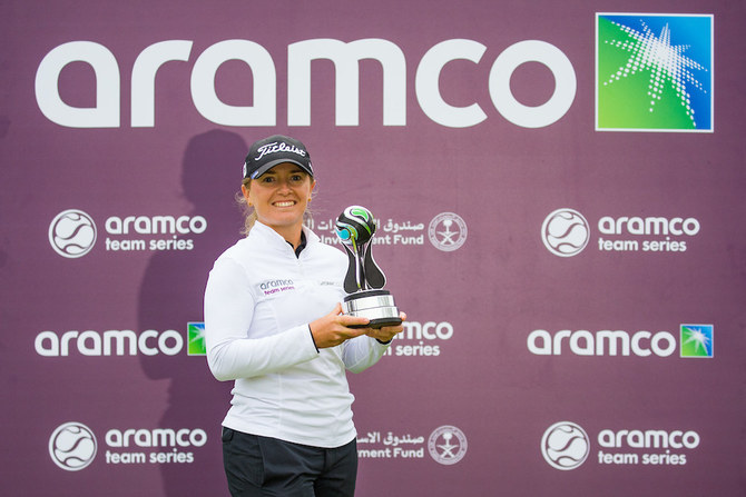 Bronte Law sinks monster eagle putt to win Aramco Team Series solo contest as Nicole Garcia captains her team to victory