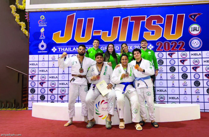 Saudi team add four medals on Day 2 of Jiu-Jitsu Thailand Open Grand Prix 2022