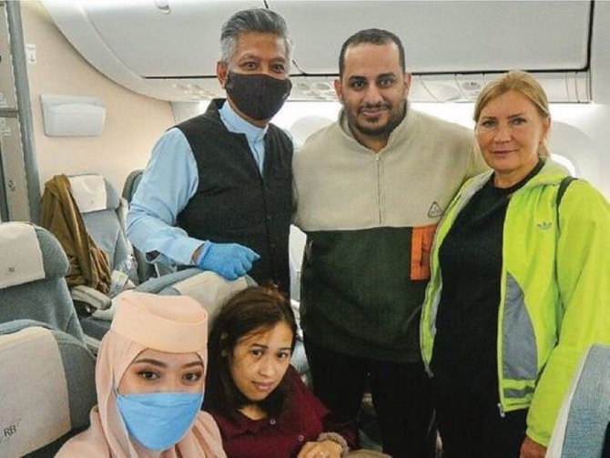 Saudi doctor attended woman as she went into early labor aboard plane to Brunei