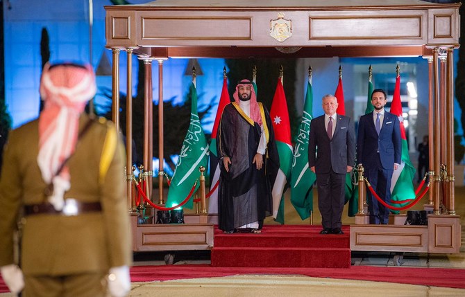 Saudi crown prince arrives in Jordan as regional tour continues 