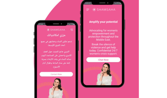 New mobile app offers 24/7 help for survivors of domestic violence in the Middle East