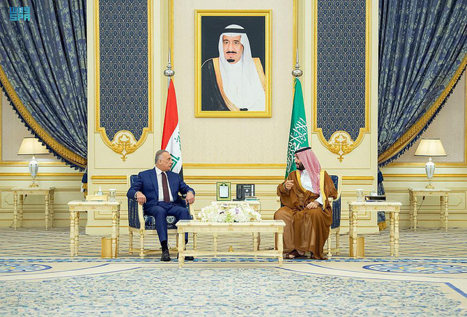 Saudi Crown Prince, Iraqi PM review bilateral ties