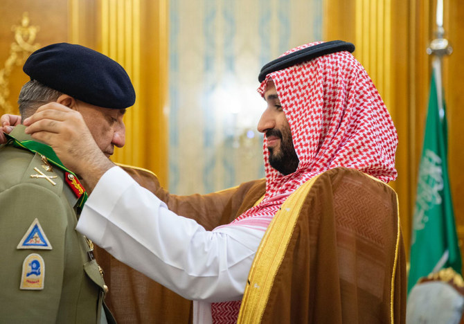 Saudi Arabia confers Order King Abdulaziz on Pakistan’s military chief