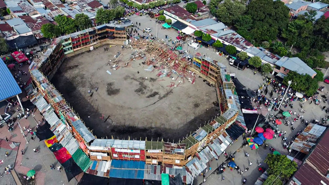 4 killed when stands collapse during Colombian bullfight