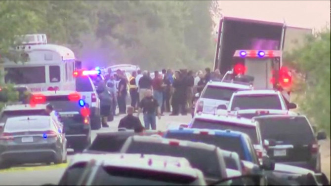 46 people found dead in truck in San Antonio, local media report