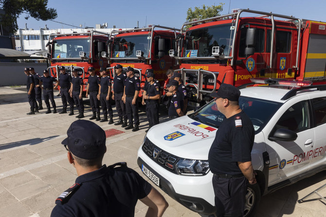 Foreign firefighters arrive in Greece for summer wildfire season