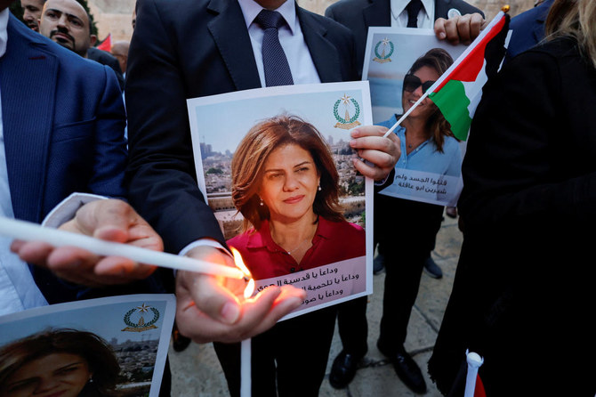 Israel says it will test bullet that killed reporter, Palestinians disagree