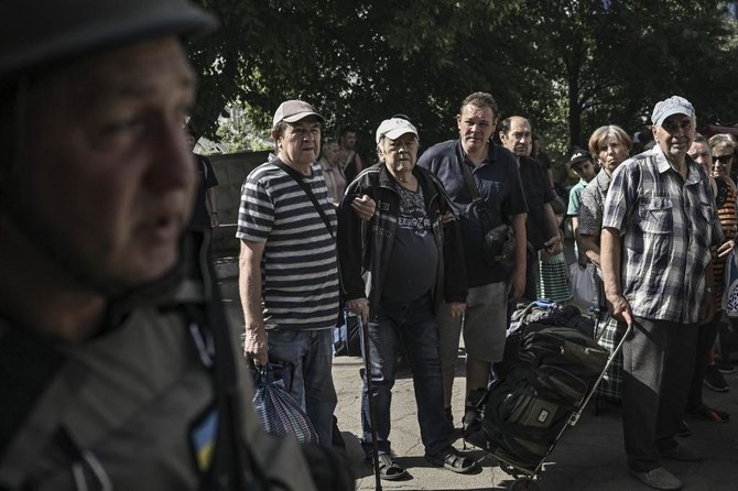 Hundreds urged to evacuate as Russians advance in Ukraine’s Donbas