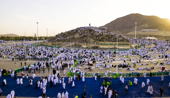 Hajj pilgrims at Arafat. (AN photo by Basheer Saleh)