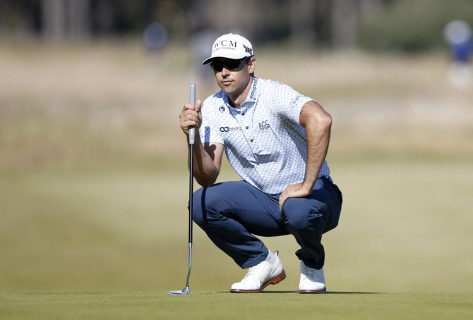 Tringale holds steady against wind, leads Scottish Open by 3