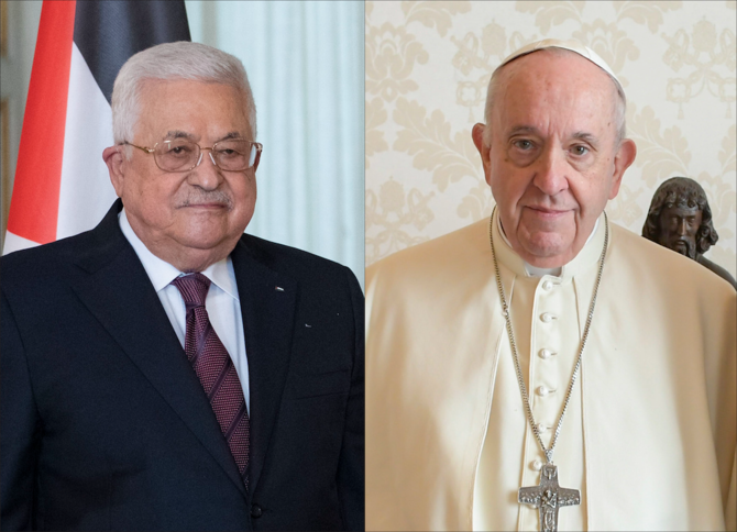 Palestinian president inquires about Pope Francis’ health during call