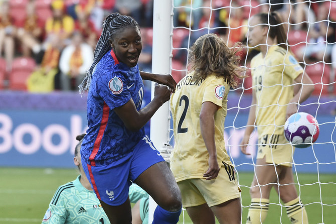 France advance to Women’s Euros quarterfinals by beating Belgium