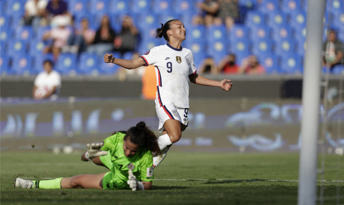 US breeze past Costa Rica 3-0 to reach CONCACAF W Championship final