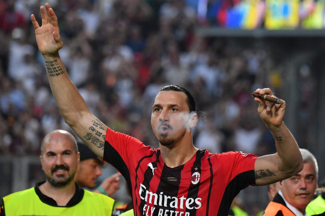 Ibrahimovic signs new deal to keep playing for Milan at 41