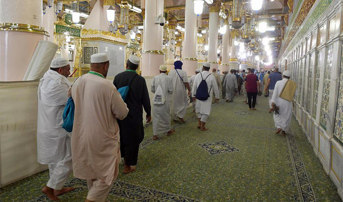 Thousands of pilgrims visited Madinah post-Hajj. (SPA)