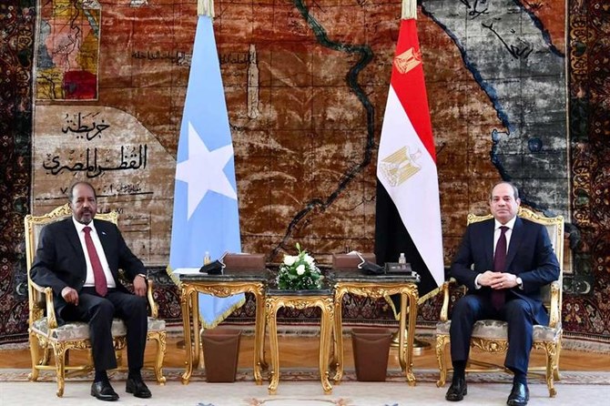 Egyptian, Somali presidents hold talks