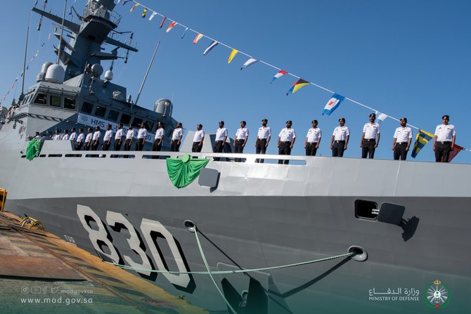 Saudi navy launches new combat ship in Spain