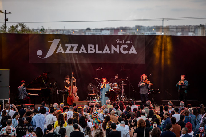 Egyptian British star Natacha Atlas shines at Jazzablanca in Morocco