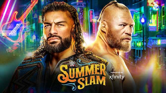 Brock Lesnar takes on champion Roman Reigns at WWE SummerSlam 2022