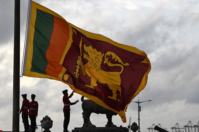 Sri Lanka police arrest man for stealing president's flags