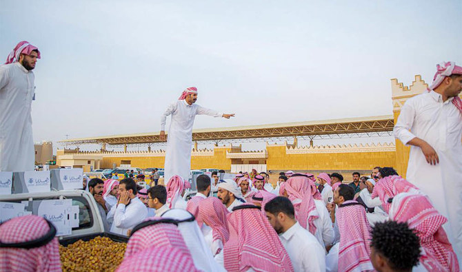 Buraidah Date Festival is launched on Monday. (SPA)