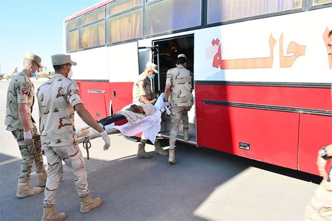 Egypt evacuates injured in Libya fuel truck blast