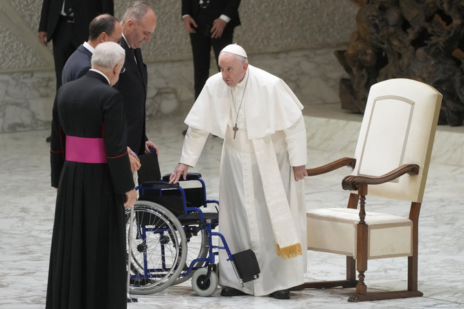 Pope names nurse who ‘saved my life’ as personal aide