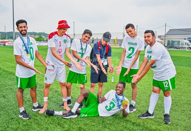 Saudi Arabian team takes home gold in the Special Olympics Unified Cup 2022