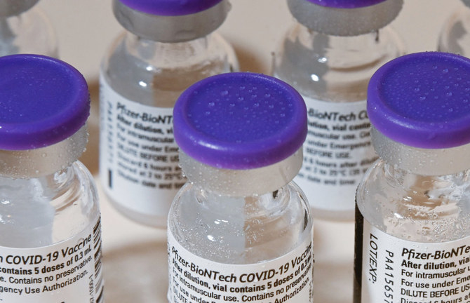 68 million COVID-19 vaccine doses have been administered in Saudi Arabia. (AFP)