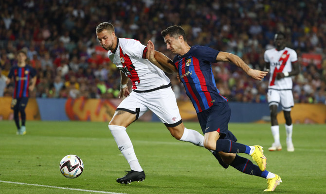 New-look Barcelona held 0-0 by Rayo in Lewandowski’s debut