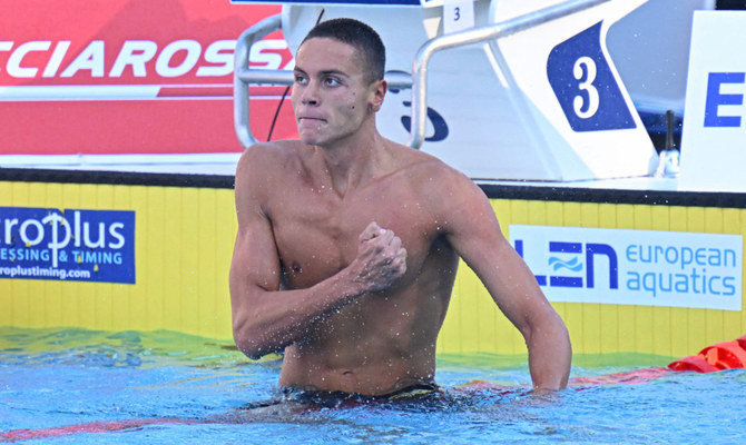 Popovici on top of the word after record-setting effort in 100m freestyle