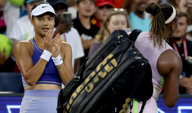 Serena Williams gets door from Raducanu in Cincinnati opener