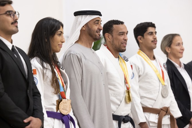 UAE president heaps praise on Emirate’s first woman to win World Games medal