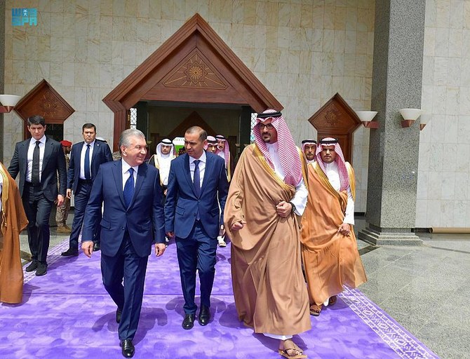 President of Uzbekistan arrives in Jeddah after visiting Prophet’s Mosque 