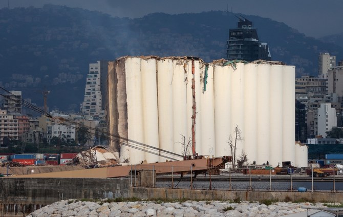 Authorities in Lebanon fear partial collapse of wheat silos in Beirut port