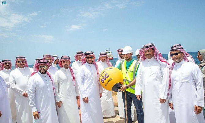 stc Group launches first high-speed cable in the Red Sea