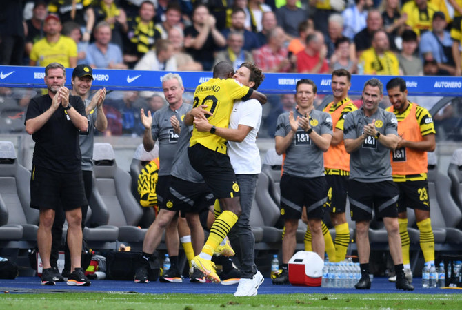 Modeste header sees Dortmund win away at Hertha