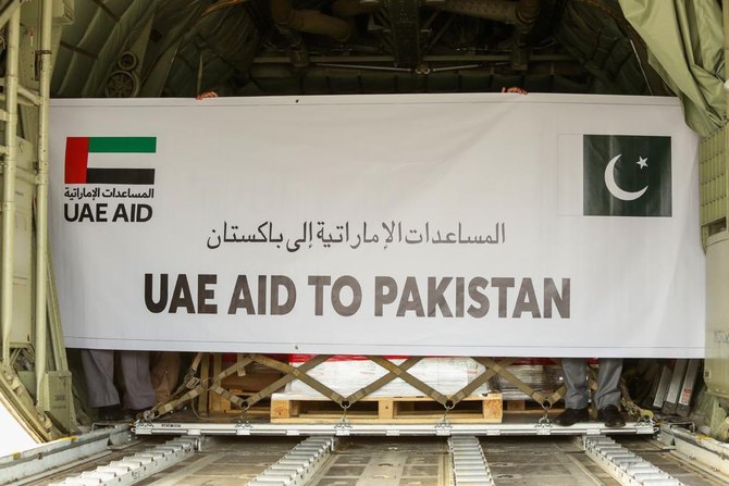 UAE begins operating air bridge to provide relief to Pakistan’s flood victims