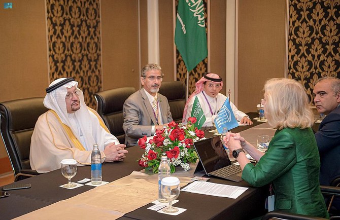Saudi education minister meets Indonesian, UNESCO counterparts at G20 meeting