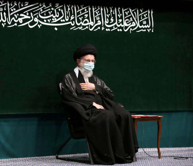 Iran’s supreme leader appears at religious event, following period of absence